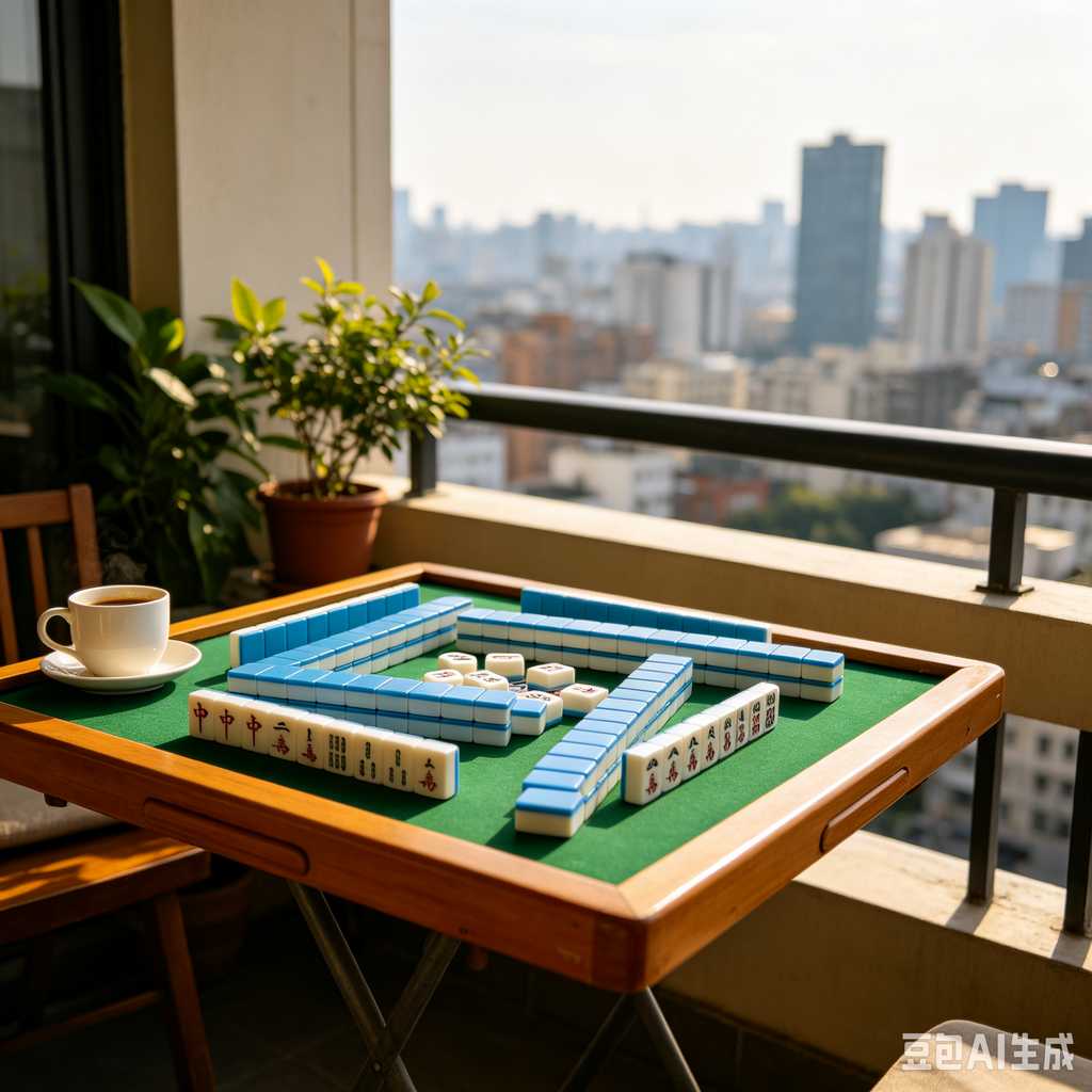 handmade mahjong tiles set