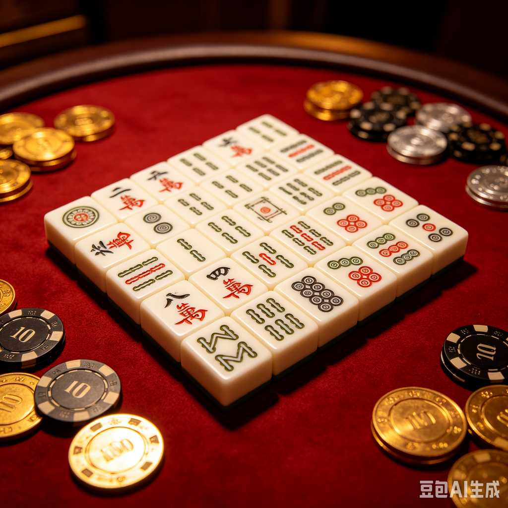 bright color mahjong tiles